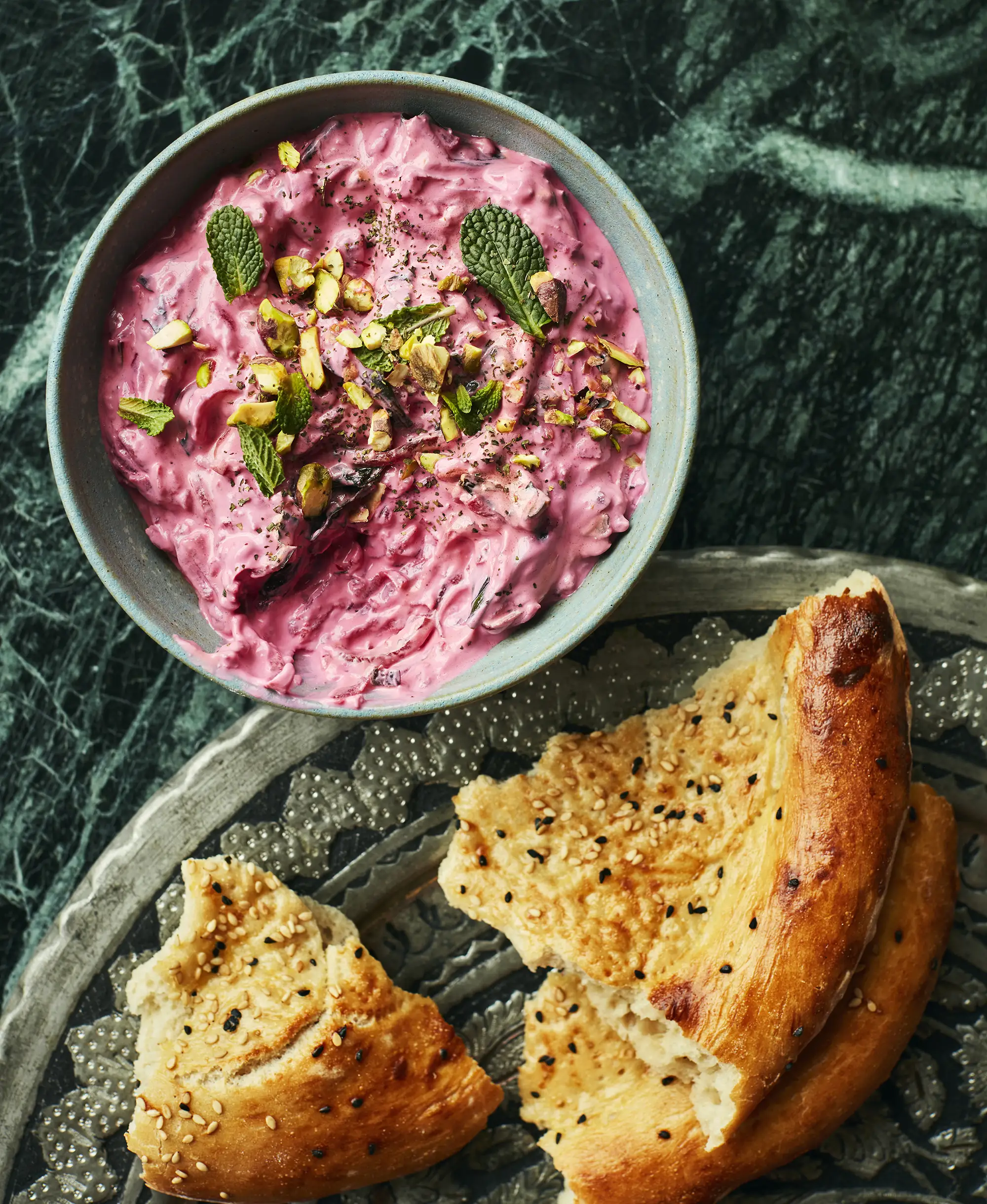No-Waste Beetroot Borani: Iranian Dip Recipe by Anna Ansari